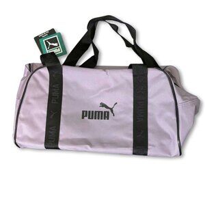 PUMA Duffel Bag Lavender Purple Gym Travel Bag Shoulder Strap – New With Tags